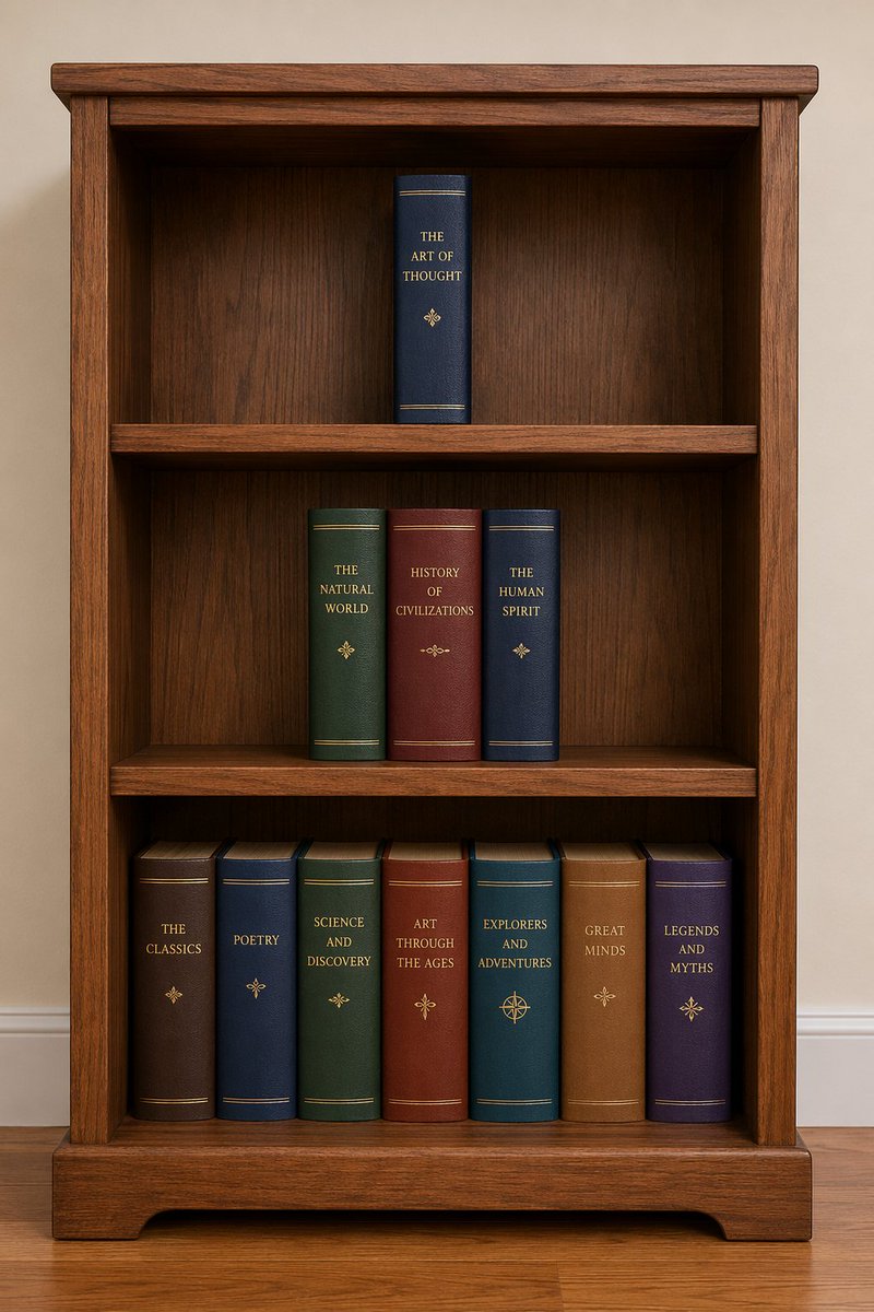 Wooden Bookshelf Prompt Test